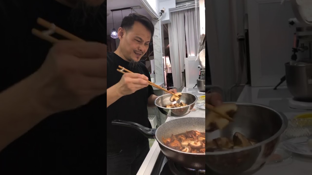 ADAM CORRIE : Ayam Masak Kicap Cendawan cara Adam Corrie (Resipi mudah masakan cina)