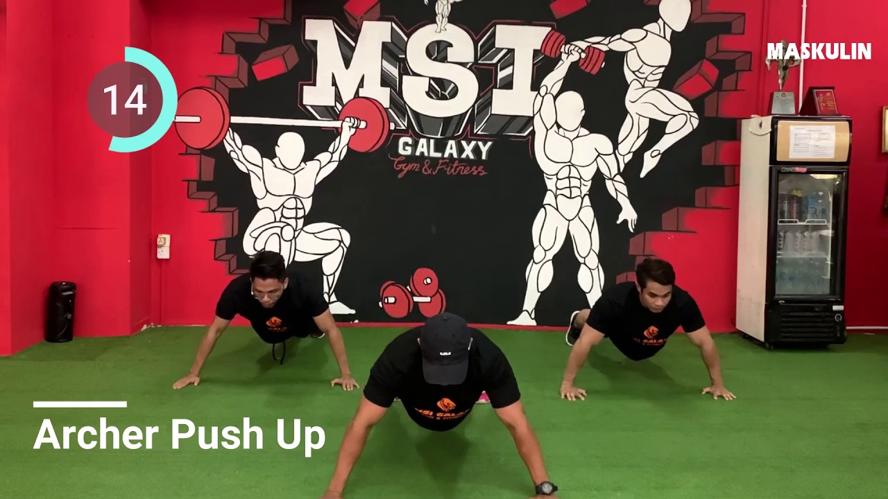 6 Cara Push Up Untuk Buffkan Dada | Maskulin Fitness