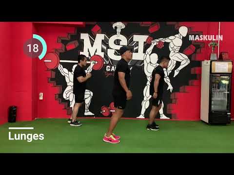 TABATA Beginner & Intermediate, Hanya 4 Minit Untuk Bakar Kalori! | Maskulin Fitness