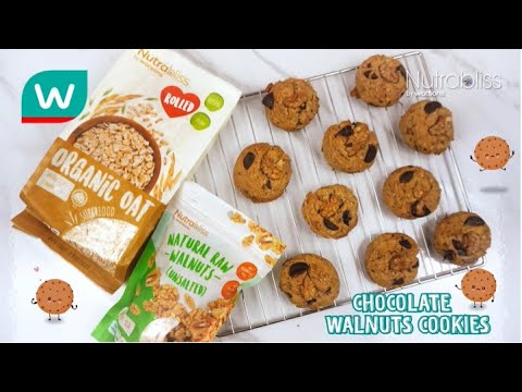NUTRABLISS BY WATSONS | Chocolate Walnut Cookies