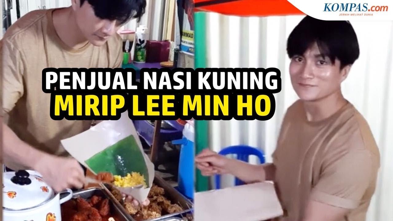 Viral Penjual Nasi Kuning di Samarinda yang Mirip Lee Min Ho, Ini Kisahnya