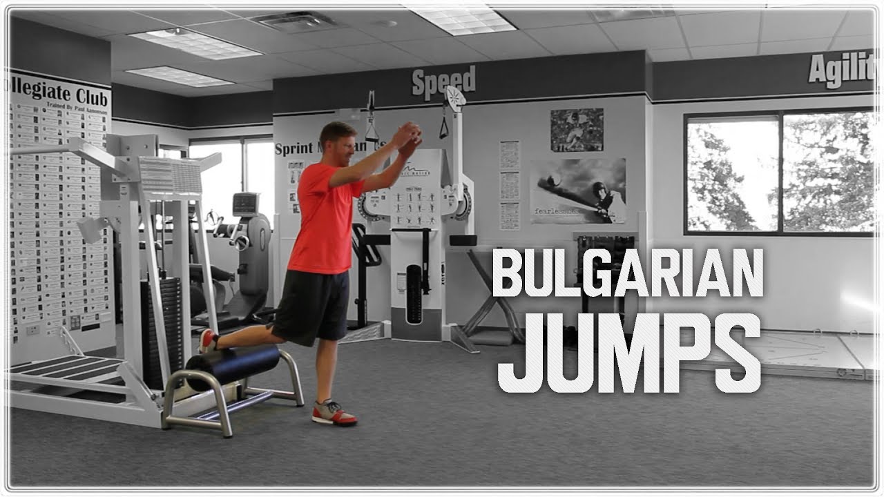 Bulgarian Split Squat Jumps | RFESS Jump Training