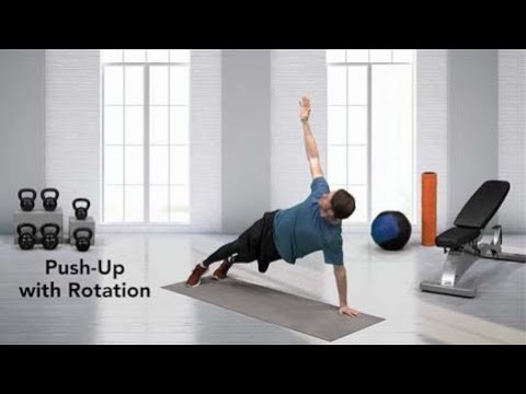 How to do a Push-Up with Rotation