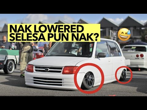 Nak Kereta Lowered, Tapi Nak Selesa?