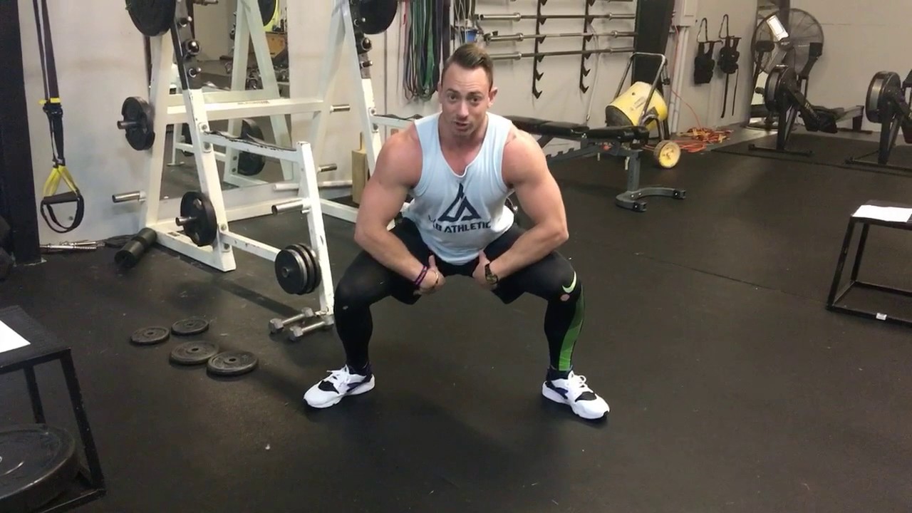 Sumo squat tutorial