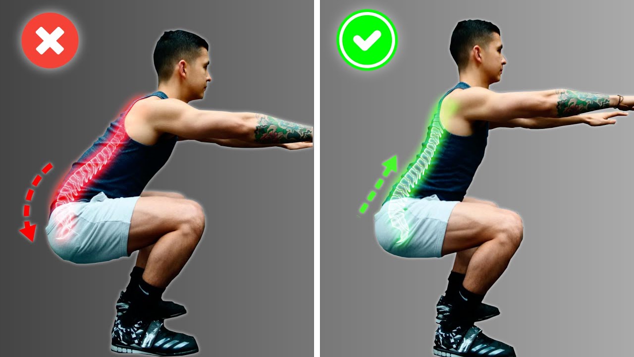 How To Squat Properly: 3 Mistakes Harming Your Lower Back (FIX THESE!)