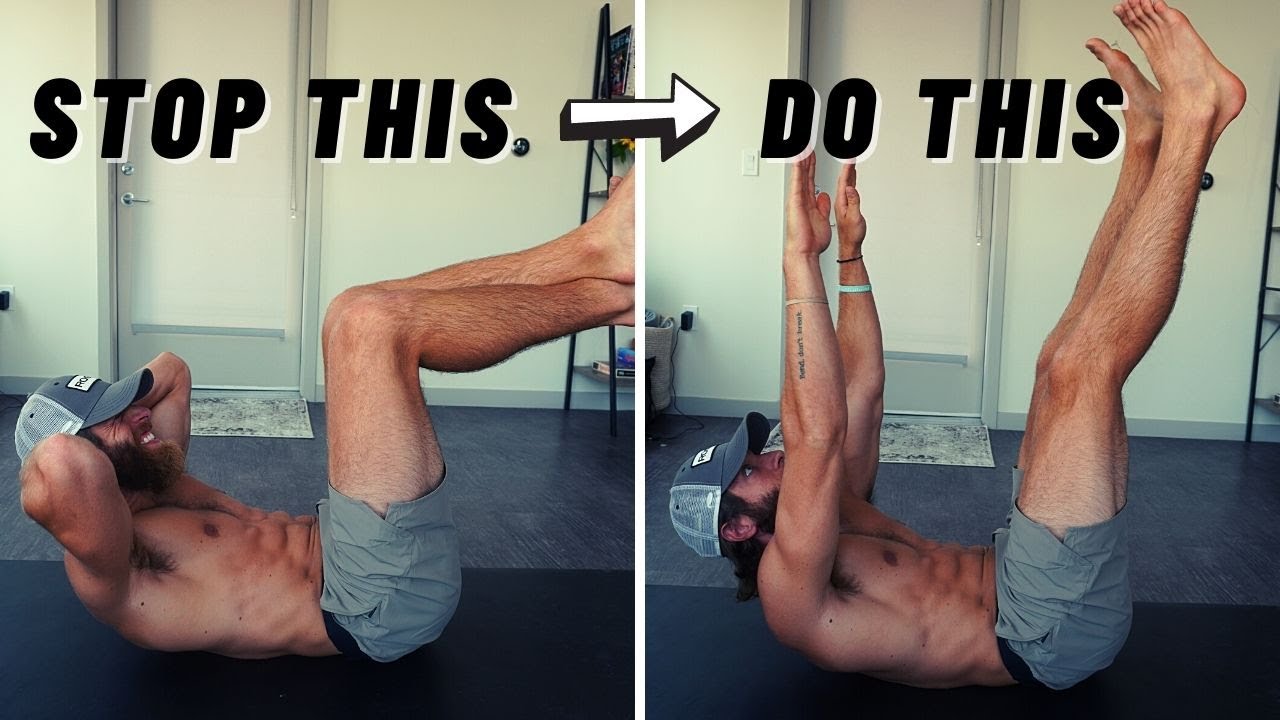 Vertical Leg Crunch | Guide and why it's better than normal crunches