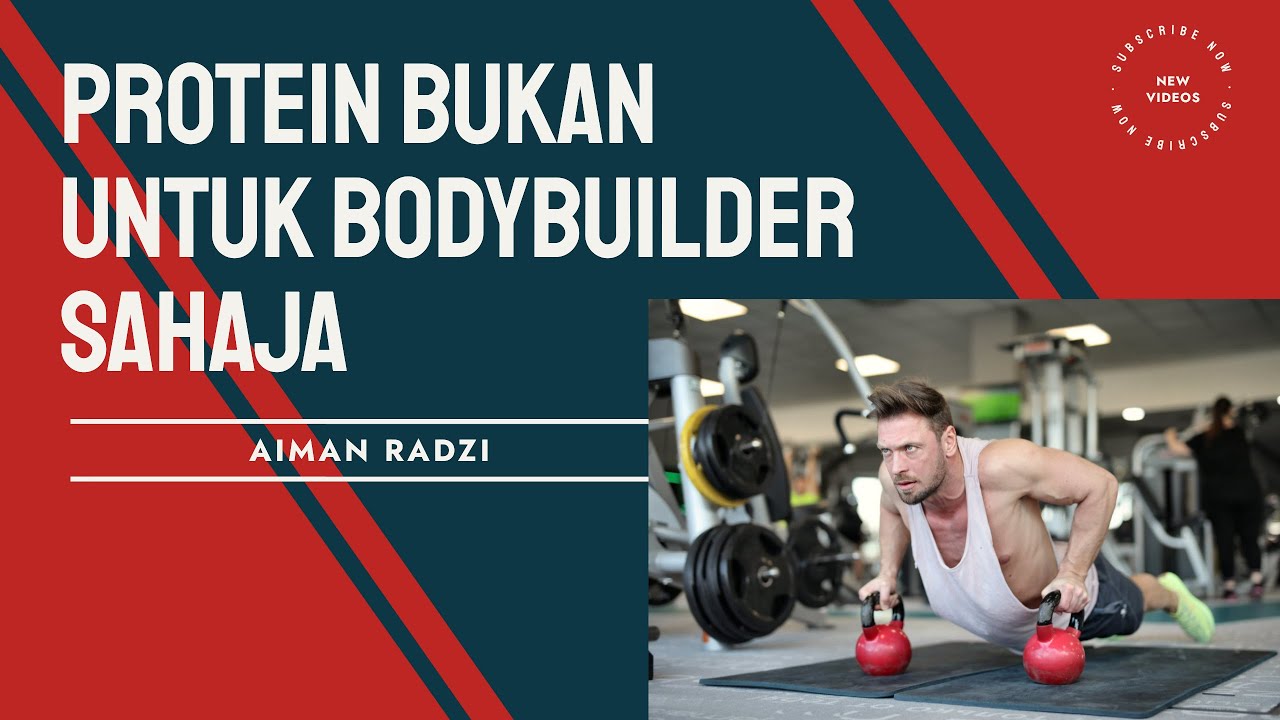 MASKULIN FITNESS : PROTEIN BUKAN UNTUK BODYBUILDER SAHAJA