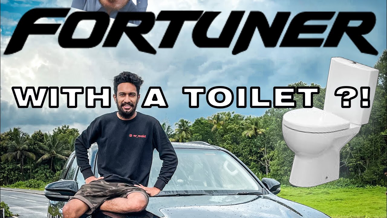 Have you ever seen a Toyota FORTUNER with a Toilet 😱 | Revo Series ft OJES
