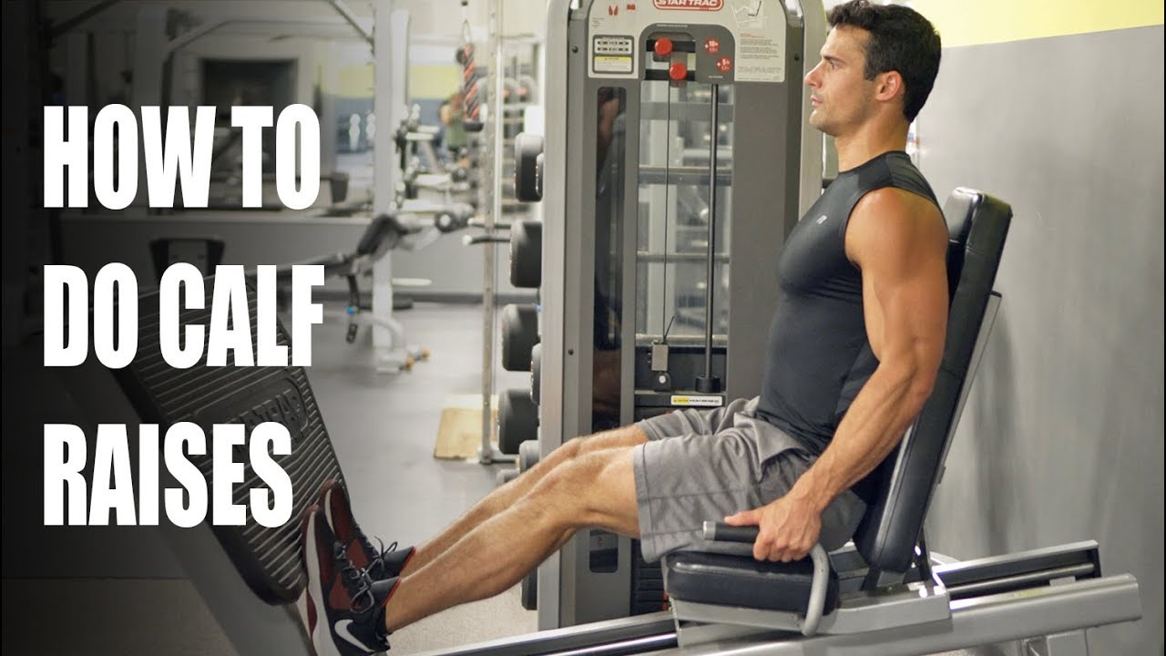 How To Do Calf Raises On Leg Press Machine [best exercise for big calfs]