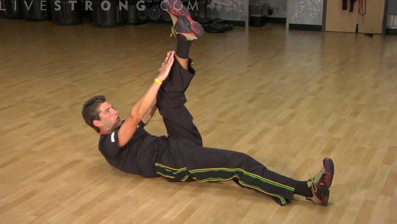 How to Do Vertical Leg Crunches